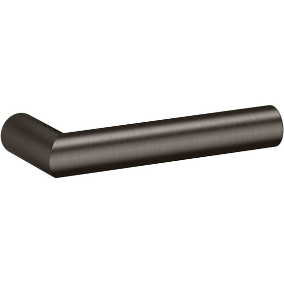 Baldwin 5173.Lmr Single Left Hand Estate Lever Minus Rosettes - Lifetime Graphite Nickel