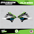 thumbnail image 2 of Kalair GFX Graphics Kit for Kawasaki KLX250 (2008-2020) Division Series, 2 of 5