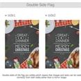 thumbnail image 3 of SKYSONIC Garden Flag Christmas Frame with Great Family Dinner Double-Sided Printed House Sports Flag 12x18 in Polyester Decorative Flags for Courtyard Garden Flowerpot, 3 of 6