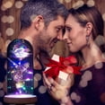 thumbnail image 4 of Valentines Day Rose Gifts, Birthday Gifts, Valentines Flowers Gifts, Valentine's Day Roses Gifts, Colorful Rose In A Glass Dome Gifts, 4 of 4