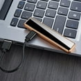 thumbnail image 4 of USB Lighter, Electric Lighter, Windproof Metal USB Rechargeable Lighter, Slim Portable USB-C Charging Lighter for Outdoor Camping, 4 of 5