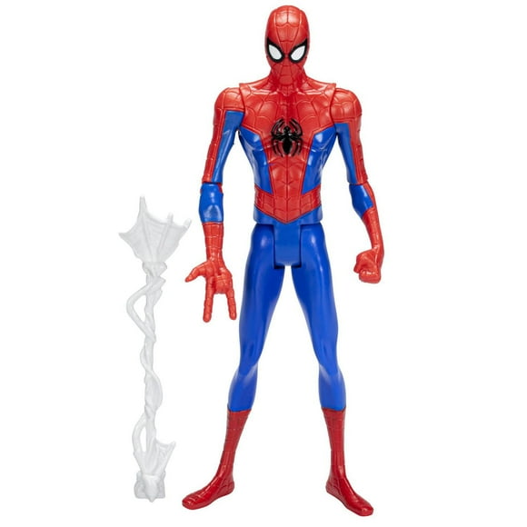 Marvel Spider-Man: Across the Spider-Verse Spider-Man Toy, 6-Inch-Scale Action Figure with Web Accessory, Marvel Toys for Kids Ages 4 and Up