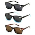 thumbnail image 2 of 3 Pair Bifocal Sunglasses Readers For Men Women - Outdoor Bi-focal Reading Glasses 2.50, 2 of 4