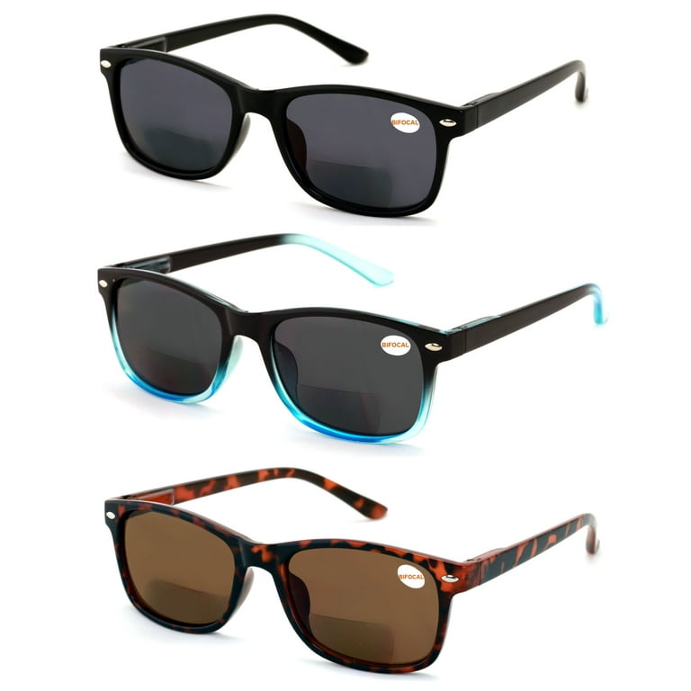 Polarized Bifocal Sunglasses Mens Womens UV Fishing Reading Black Brown  +2.50, 1 - Kroger