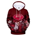 thumbnail image 2 of Sudadera con capucha con estampado gráfico de anime para hombre, sudaderas con capucha con estampado completo en 3D, ropa de calle de tendencia, pulóver de dibujos animados, traje de demonio para carn, 2 of 5