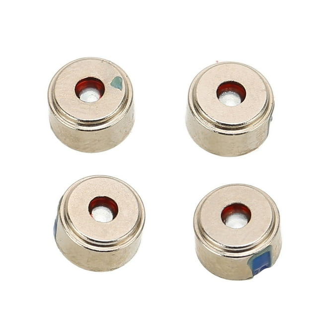 Pièces de Haut-Parleur, Remplacement DIY 6mm Haut-Parleur Métal Étude 16 Ohms 4 Pcs pour Réparation de Casque