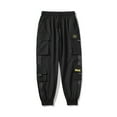 thumbnail image 2 of Joernso Women Cargo Pants Multi Pockets Loose Elastic Waist Casual Lady Trousers for Daily Wear, 2 of 8