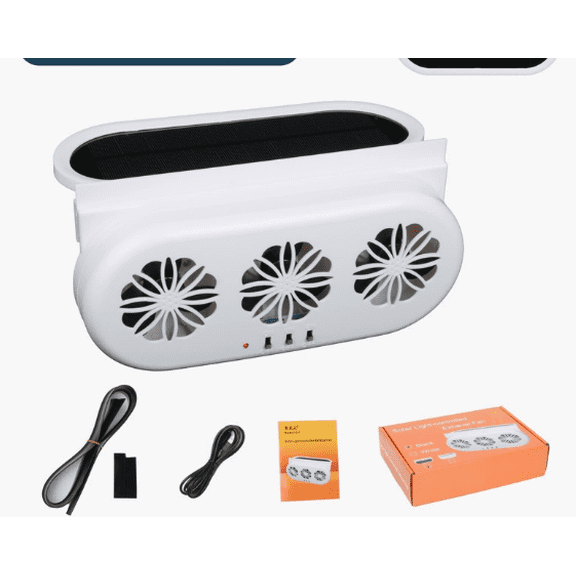 Solar Blaster Fans Solar Exhaust Fan Car Solar Powered Exhaust Fans - Walmart.com