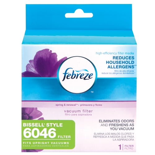 Febreze Spring & Renewal Vacuum Filter Bissell Style 12 ~ Reduces Allergens Details about   New 