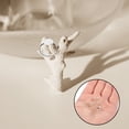 thumbnail image 3 of Miangastore 20pcs Adjustable Blank Ring Findings For Jewelry Making Metal Rings Base With Round Pad Metal Rings Base Adjustable Blank Ring Finding, 3 of 8