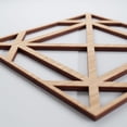 thumbnail image 4 of Ekena Millwork 11 3/8"W x 11 3/8"H x 3/8"T Small Buxton Decorative Fretwork Wood Wall Panels, Alder, 4 of 8