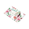 thumbnail image 3 of MKHERT Watercolor Pink Flamingo Cactus Roses Cool Floral Placemats Table Mats for Dining Room Kitchen Table Decoration 12x18 inch,Set of 6, 3 of 4