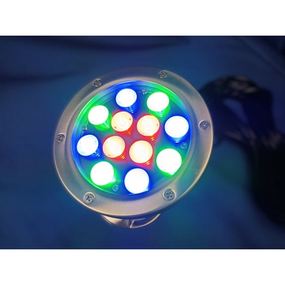 OceanMist Underwater Pond Light QL26-1W-1C Color Changing LED, 33 ft Cord