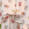 thumbnail image 4 of TOWED22 Kids Pajamas 2 Piece Long Sleeve Print Top and Pants Set Cotton Pjs Sleepwear Little Boys Girls Fall Winter 3 6 9 12 18 24 Months 2 3 4 5 6 7 8 9 Years(Red,3-4 Y), 4 of 4