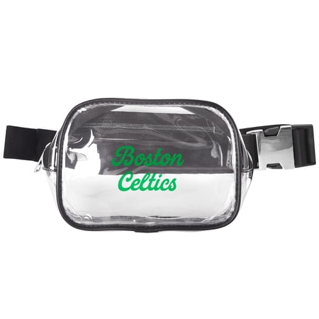 Boston Celtics Clear Belt Bag