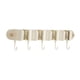 thumbnail image 3 of Soporte para escobas, organizador de escobas y fregonas, antideslizante multiusos para colgar en la pared con ganchos para lavandería, cocina, almacén Beige, 3 of 8