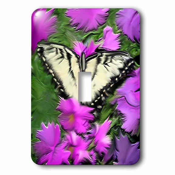 3dRose, Butterfly, single toggle switch