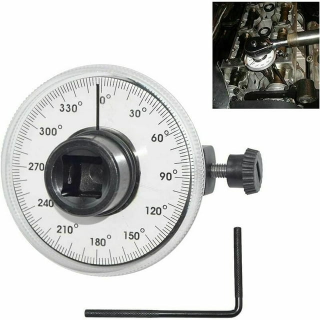 Lojalitet Medidor de apriete de torque en ángulo de 360 °, llave dinamométrica en ángulo con llave