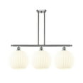 thumbnail image 7 of Innovations Lighting - White Venetian - 3 Light Stem Hung Island In Modern, 7 of 7