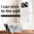 thumbnail image 2 of for iPhone 14 Pro Case with Suction Cup, Military Grade Drop Protection, Compatible with MagSafe, Built-in Stand & Camera Lens Protector, Magnetic Hard Phone Case for iPhone 14 Pro, White, 2 of 6