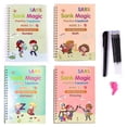 thumbnail image 1 of Magic Practice Copybook English Tracing Grooves Design Baby Writing Drawing Book, 1 of 5