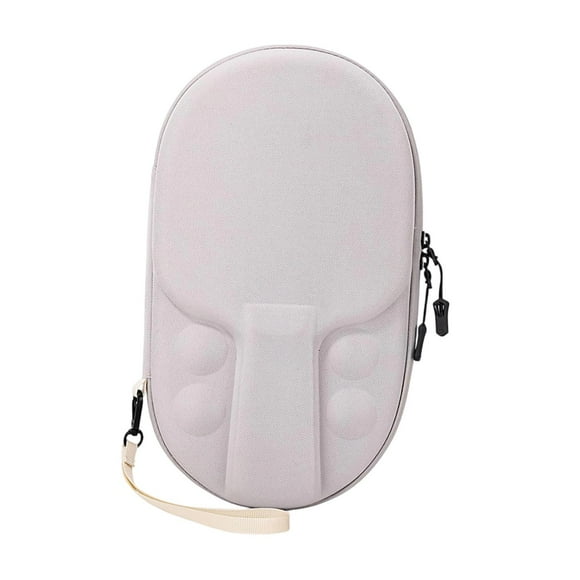 Lipstore Ping Pong Paddle Case Container Sports Accessories Wear Resistant Carry Case Gray