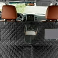 thumbnail image 5 of Wuztai Waterproof Car Pet Mat Scratch Resistant, Hammock Style Back Seat Cover for Dogs Cats SUVs Trucks, Pet Car Seat Protector Liner, 5 of 7