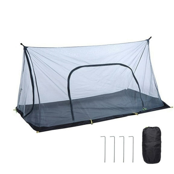 Camping Mesh Tent Ultralight Insect Repellent Net Inner Tents Shield For Garden Outdoor Tent Accessories Double Side Zippers