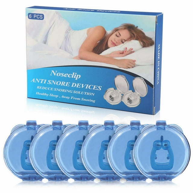 Snoring Devices Snoring Nose Clip Siliconer Provide Effective Snoring Solution Comfortable And Effective To Stop Snoring Self Care Products