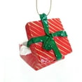 thumbnail image 4 of SHIBA INU Dog Japanese sits in a Red Gift Box Christmas Ornament New RGBD96, 4 of 4