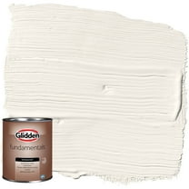 Glidden Fundamentals Exterior Paint Cow's Milk / Off White, Flat, 1 Quart