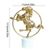 thumbnail image 3 of Decoración del hogar, decoración de habitaciones, decoración de pared, joyería de metal, base de bola de cristal de ginkgo, estatua de oro, escultura de línea de hoja, decoración, escritorio de oficin, 3 of 6