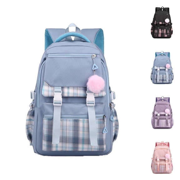 HJYCHN Backpack for College Women Stylish Minimalist Laptop Daypack for Women Lightweight with Multiple Pockets Womens Backpack Blue One Size