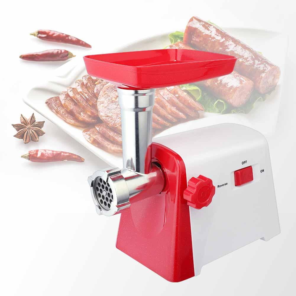 LYUMO Rustresistant Electric Meat Grinder Sausage Noodle Maker Red