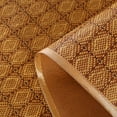 thumbnail image 4 of Checkered Blanket,Foldable Soft Mat Rattan Mat For Single Student Dormitories In Summer Sherpa Blanket,Yellow, 4 of 5