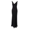 thumbnail image 2 of Franhais Women's Bodycon Evening Long Dress, Cocktail Sleeveless Backless V Neck Formal Party Dress, 2 of 7
