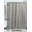 Taupe, variant on Evideco Extra Long Shower Curtain Polyester Hook Less Cubic 79"L x 71"W Black