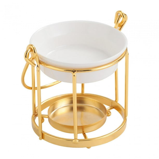 Candelabro de vela de té, calentador de velas, fragancia, centro de mesa, aceite Oro