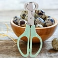 Yuangui Quail Egg Cutter Scissors Birds Egg Opener Stainless Steel
