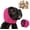 Rose red, variant on Noise Cancelling Ear Wrap, Adjustable Dog Ear Protection Wrap,Noise Protection Firework Thunder, Dog Ear Muffs Noise Protection, Quiet Silent for Grooming Bathing & Swimming (Pink,S)