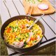 thumbnail image 5 of Wok Pan Frying Pan Arce Fire Gold Line Recubrimiento de teflón Pan antiadherente para acampar Hiking Vision, 5 of 5
