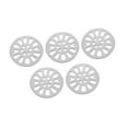 thumbnail image 3 of Esquirla 5Pcs Floor Drain Cover Shower Drainer Cover Round Replaces Shower Strainer Grid Shower Drain Grate for Basement Patio Kitchen without bowl, 3 of 8
