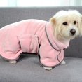 thumbnail image 3 of Toallas absorbentes para mascotas Baños para perros Toallas de baño de secado rápido Baños para gatos Albornoces secos, 3 of 5