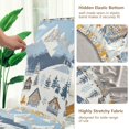 thumbnail image 5 of Yayeee 2 Pack Dining Chair Covers Stretch Parson Chairs Slipcovers Seat Protector, Winter Village Serenity, 5 of 6