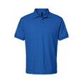 thumbnail image 5 of Gildan DryBlend Jersey Polo for Men, Casual Short Sleeve Shirt, Moisture-Wicking, Royal, S, 5 of 7