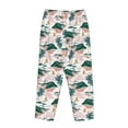 thumbnail image 5 of Naloa Hawaii Palms Print Women’s Ultra-Soft Comfy Pajama Lounge Pants with Pockets & Drawstring, 5 of 8