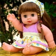 thumbnail image 6 of Bzdzmqm under $5 Talking BabyDoll, Voice Blinking Talking Vinyl Simulation Doll, Soft Rubber BabyToyswith Sound Effects, Kindergarten Early Education Dolls, Interactive Talking BabyDoll 28cm, 6 of 6