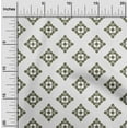 thumbnail image 2 of oneOone Cotton Poplin Dark Olive Green Fabric Block Sewing Fabric By The Yard Printed Diy Clothing Sewing Supplies 56 Inch Wide, 2 of 6