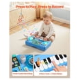 thumbnail image 4 of Baby DJ Playset for Toddlers 1-3, Musical Learning Table with Sounds & Lights, Recording Function, Educational Activity Center for Kids 6+ Months, 4 of 9