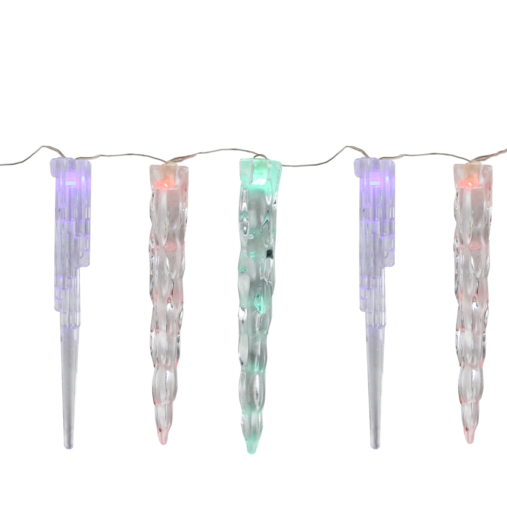 Penn 20ct Battery Operated LED Musical Twinkling Icicle Christmas